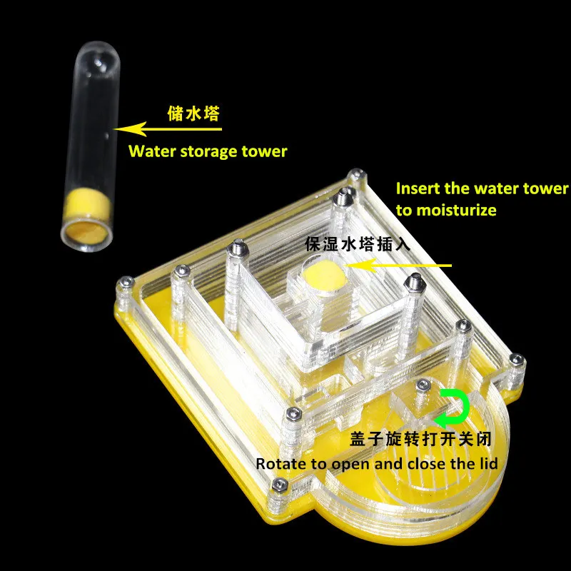 Мы поможем вернуть вам ant разведение коробка Гнездо Акриловые муравейника ящик