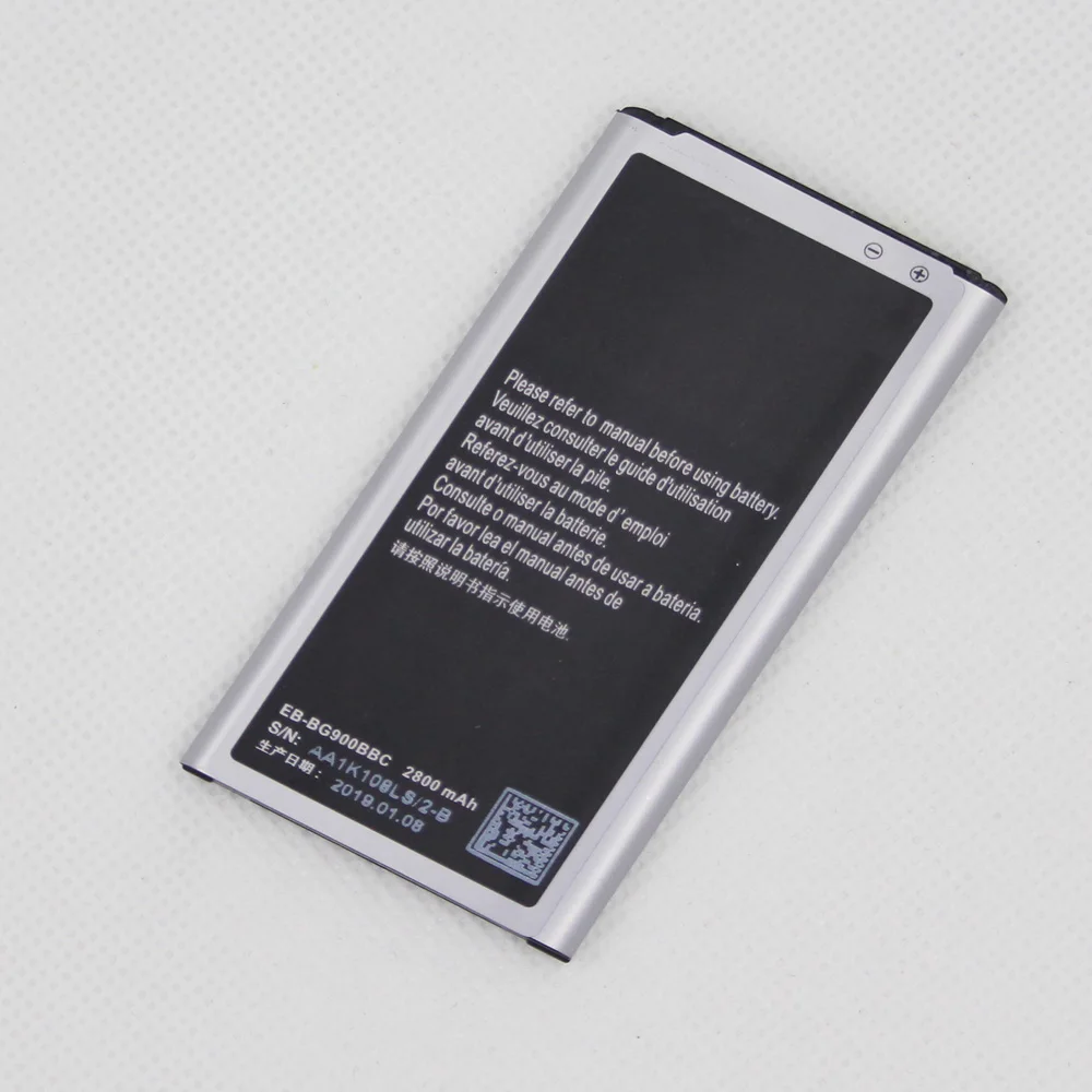 20 шт./лот для Samsung Аккумулятор EB BG900BBE EBBG900BBC GALAXY S5 BG900BBU SM G900T GT I9600 G900F