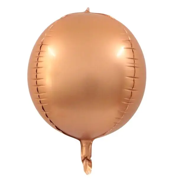 metal rose gold 1 шт. 18/22/32 дюймов розовое цвета: золотистый, серебристый круглый 4D Фольга воздушные шары металлические День рождения Свадебные украшения детский Душ Поставки игрушка в подарок - Цвет: metal rose gold