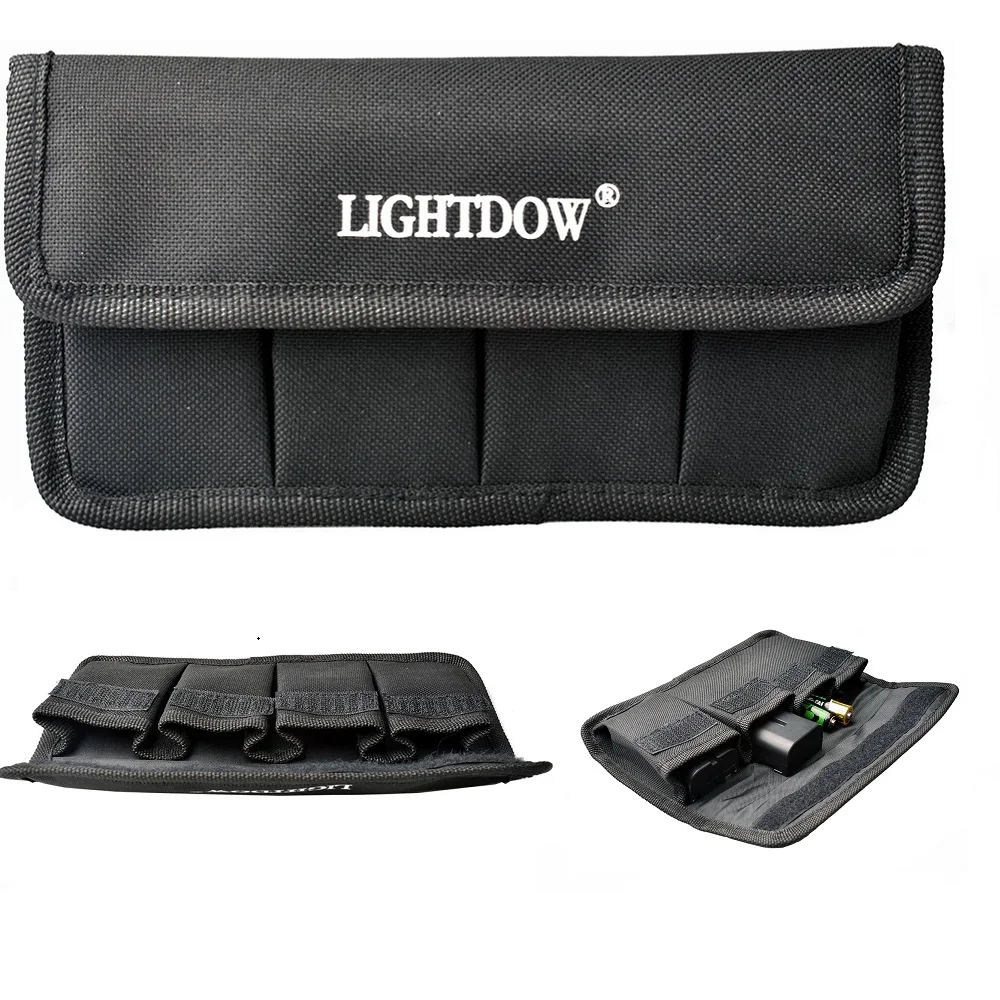 Чехол держатель Lightdow аккумулятор DSLR для батарей AA li ion LP E6/E8/E10/E12/EN EL14/15/FW50/NP F550|battery