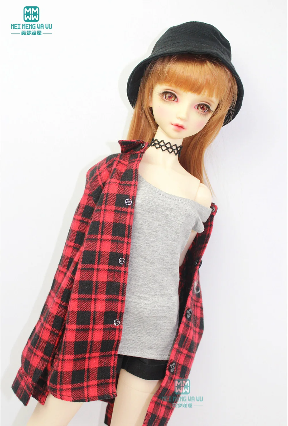 Одежда для куклы BJD подходит 1/3 BJD кукла Мода вязаный жилет с несколькими узорами