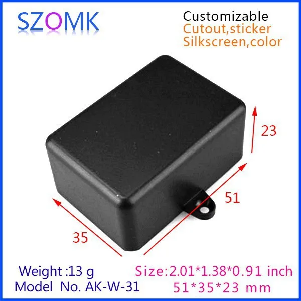 20 шт szomk abs пластик Проект коробка настенный корпус 52*36*23 мм Электрический