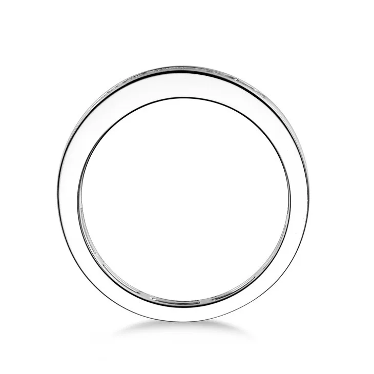 ZOCAI Настоящее 18 К белого золота 0,9 КТ certified настоящий бриллиант свадебные женские кольцо настоящий бриллиант fine jewelry W05456