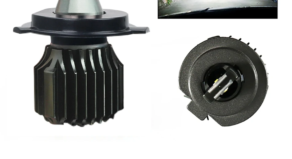 Carlitek CSP H7 Led H11 H4 H3 H1 фар автомобиля 9012 9006 9005 светодиодные лампы 12V 24V 8000LM 6000 К Авто противотуманных фар автомобиля источник света