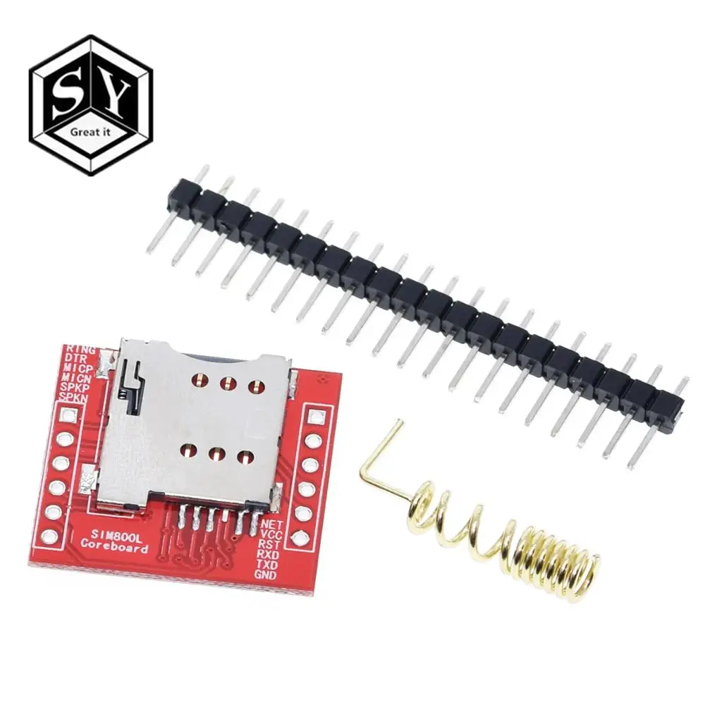 1 шт. самый маленький SIM800L GPRS GSM модуль карта Micro SIM Core плата четырехдиапазонный TTL