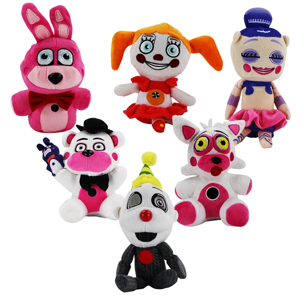Новый Медведь Бонни Фокси Baby Ballora клоун плюшевые игрушки куклы 20 см|five nights|freddy