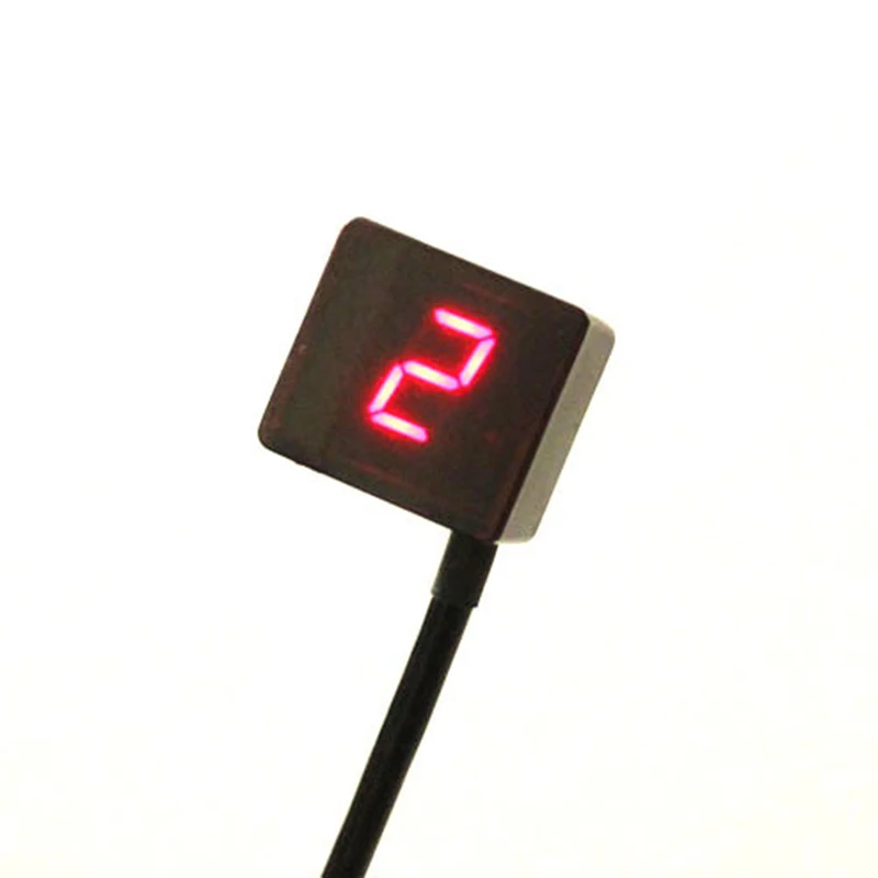 Универсальный 6 Скоростной цифровой индикатор шестерни дисплей мотоцикла датчик