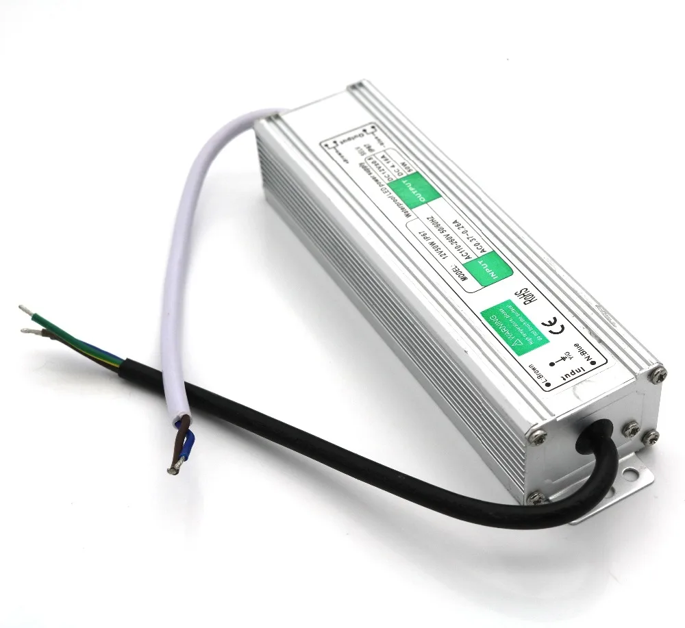DC12V источник питания 10 Вт/15 Вт/20 Вт/25 Вт/30 Вт/45 Вт/50 Вт/60 Вт/80 Вт светодиодный