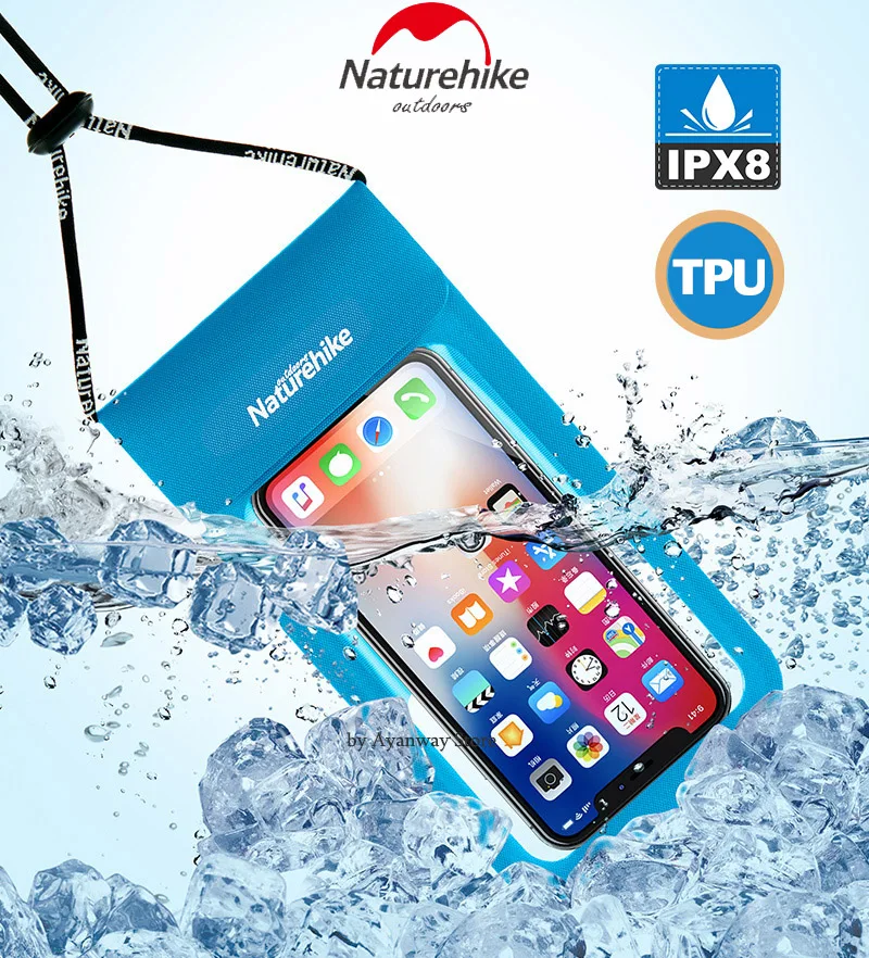 Naturehike новая водонепроницаемая сумка для мобильного телефона iphone 11 7 6 8 x Чехол для плавания речной треккинга водные Чехлы для мобильных телефонов Чехол для дайвинга