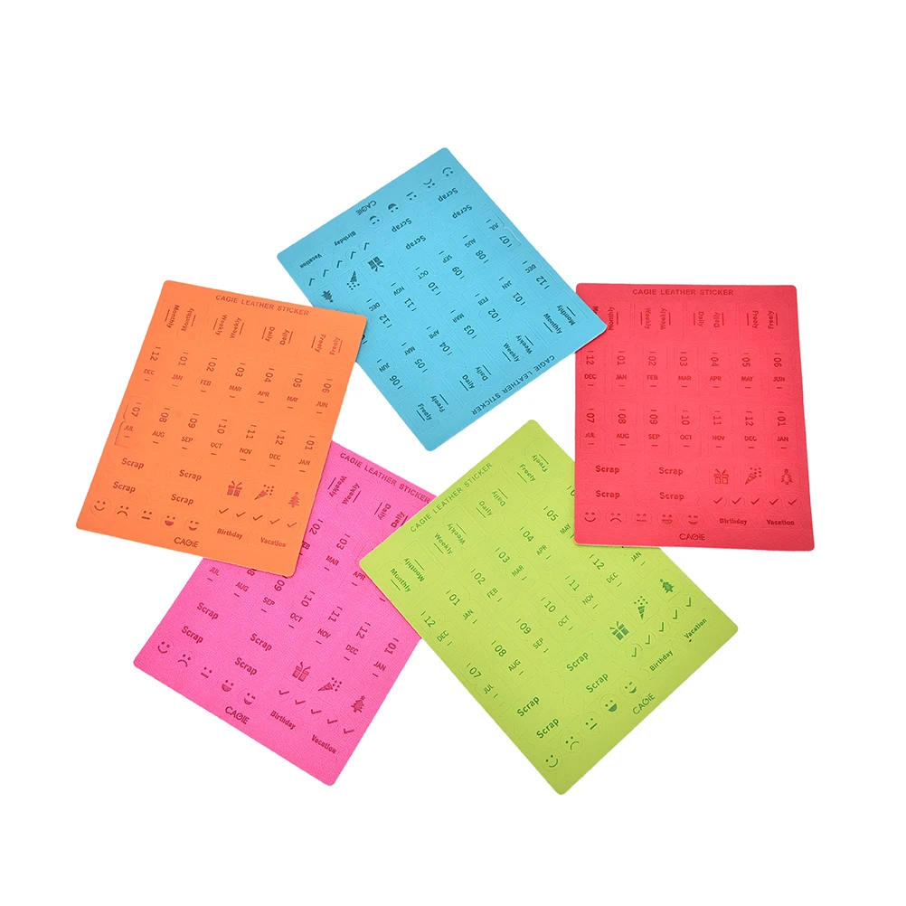 1 Лист наклейки простые и практичные дневники планировщик/Липкие