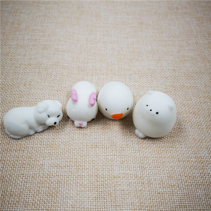 4 шт./лот Kawaii Squishy милые ленивые коты мини разлагаемые медленно поднимающиеся