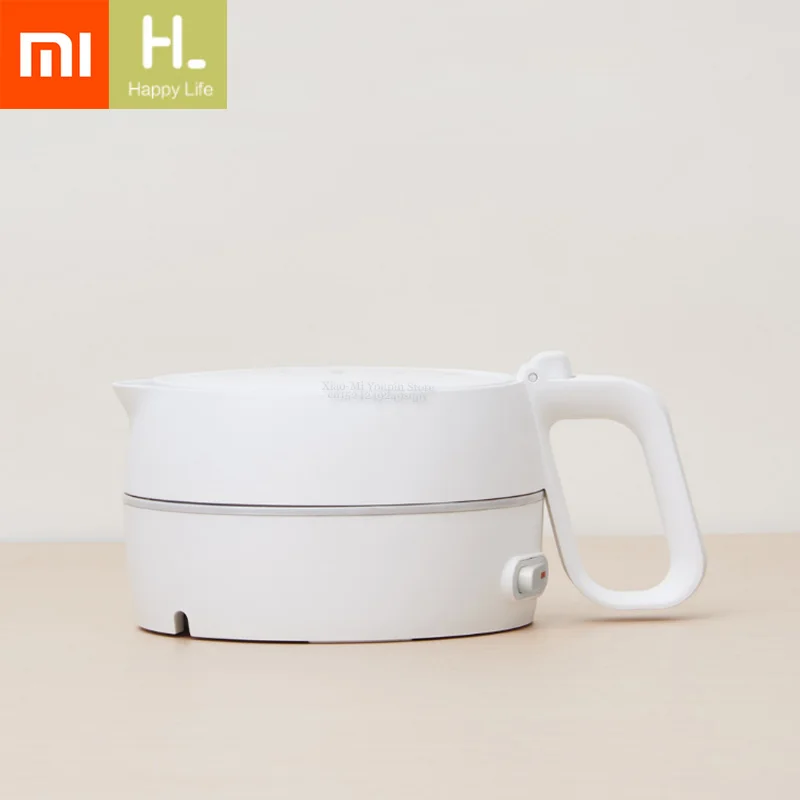 Xiaomi Mijia HL складной электрический чайник ручной мгновенный нагрев Электрический чайник с автоматической защитой от помех проводной чайник