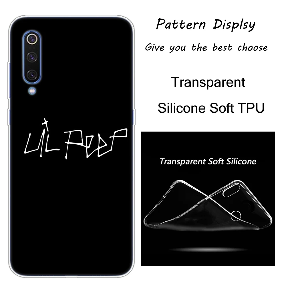 Lil открытым Rap хип силиконовый чехол для Xiaomi Pocophone F1 9T 9 9SE 8 A2 Lite A1 A2 Mix3 Redmi K20 7A Note 4 4X5 6 7 Pro S2 крышка - Цвет: 004