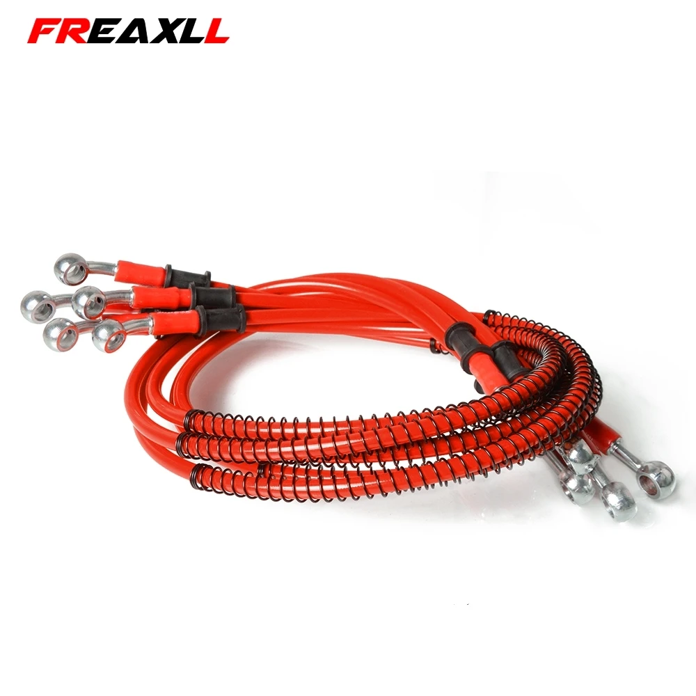 Motorcycle Brake Oil Hose Line Pipe Hydraulic Reinforced For YAMAHA MT-07 MT-09 MT 07 09 FZ-07 YZF YZF-R1 YZF-R6 YZF-R6S