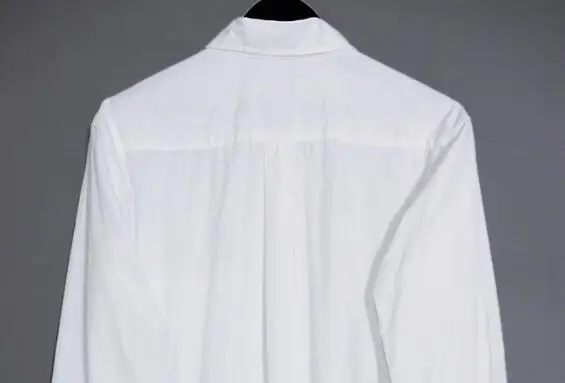 Оригинальная модная свободная Хлопковая мужская рубашка на молнии|Повседневные