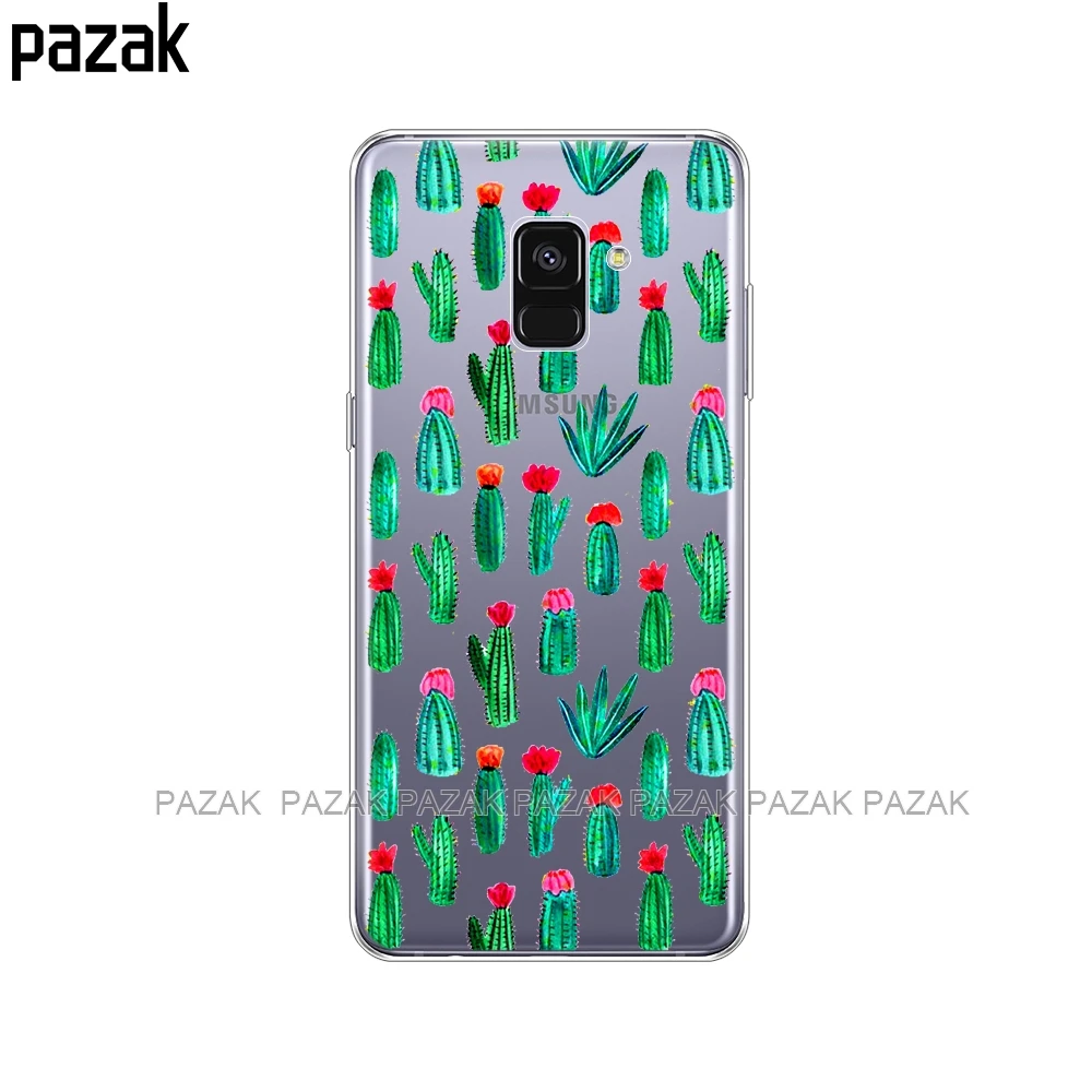 Силиконовый чехол для телефона samsung Galaxy A8 A530 A530F, силиконовый чехол для samsung A8 Plus A730 A730F, прозрачный чехол s - Цвет: 34266
