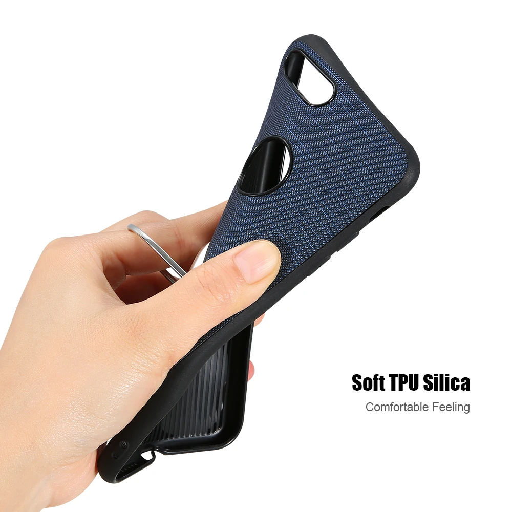 KISSCASE Phone Case For iPhone 6 6S 7 / Plus 5 5S SE Samsung S8 S7 Edge Cover Car Magnetic Absorb Ring Stand Bag |