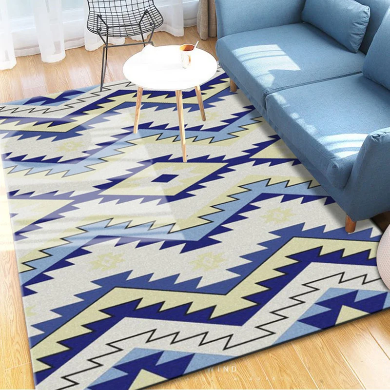 

Zeegle Nordic Carpet For Living Room Non-Slip Door Mat Kids Bedroom Floor Mats Large Size Home Area Rugs European Style Carpet