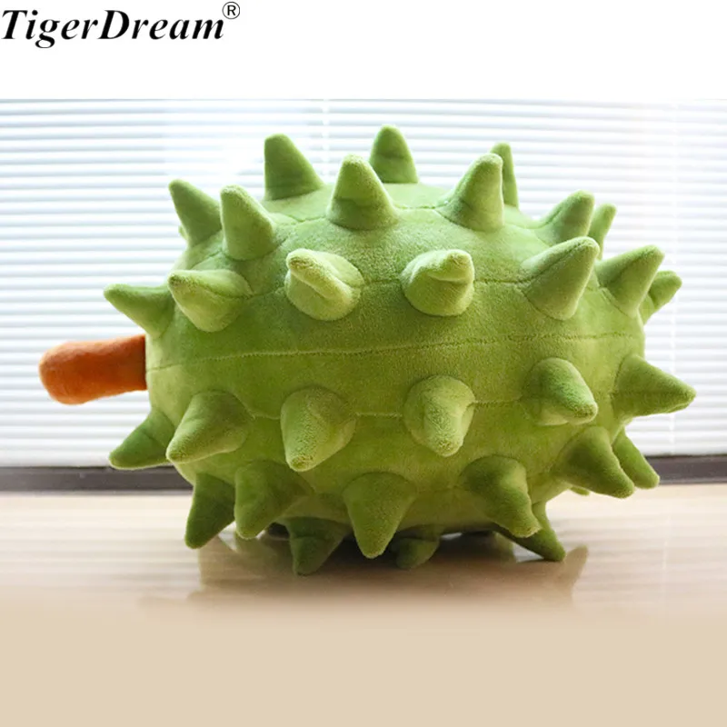Имитация Durian подушки супер мягкие PP Хлопок чучела фруктовая кукла креативная