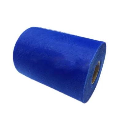100yard Royal Blue Тюль рулон 15 см 100 ярдов рулон ткани катушки DIY юбка-пачка на праздник упаковка для подарка на день рождения свадьбы ребенка душ стол Декор вечерние сувениры - Цвет: 100yard Royal Blue