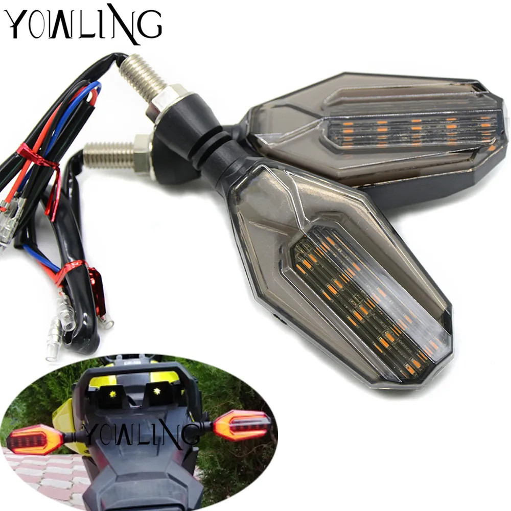 

FOR Z750 Z800 Z1000 Z900 Z650 NER-6N Z1000SX Motorcycle LED Turn signals waterproof direction lamp decorative Signal lights lamp
