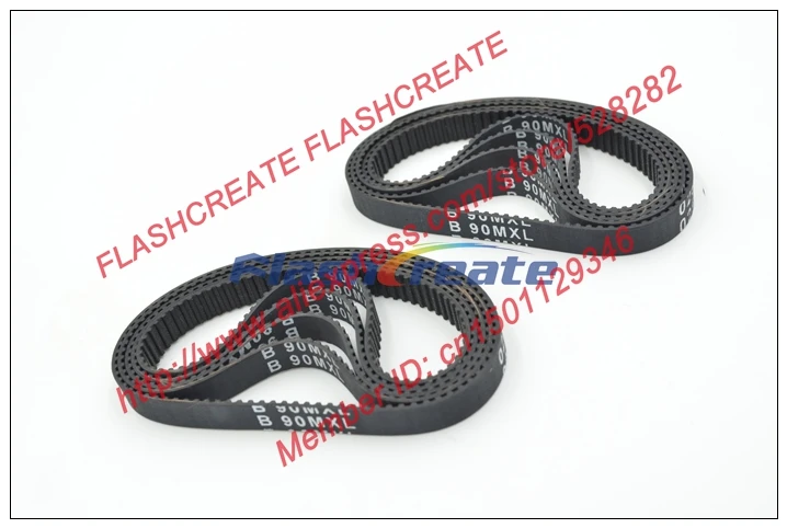 10pcs B90 MXL Timing Belt Teeth 90 Width 6.35mm Length 182.88mm=72&quot B90MXL Rubber Closed-Loop Synchronous Fit Pulley | Обустройство
