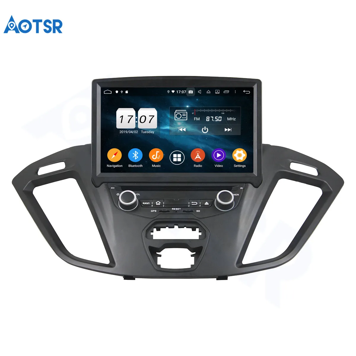DSP Android 9.0 4G + 64G 8 Core 2 Din стерео Автомагнитола для Ford Transit Custom 9 0 gps-навигация dvd-плеер