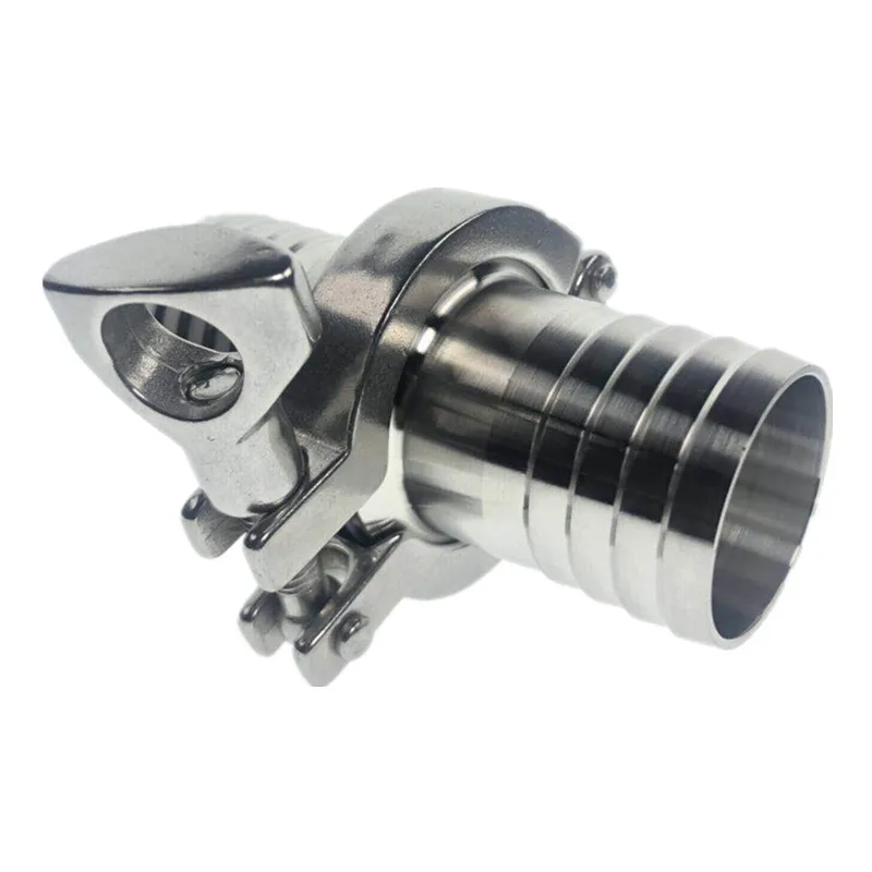 Зажим для санитарного шланга + тройной зажим прокладка из птфэ нержавеющая сталь