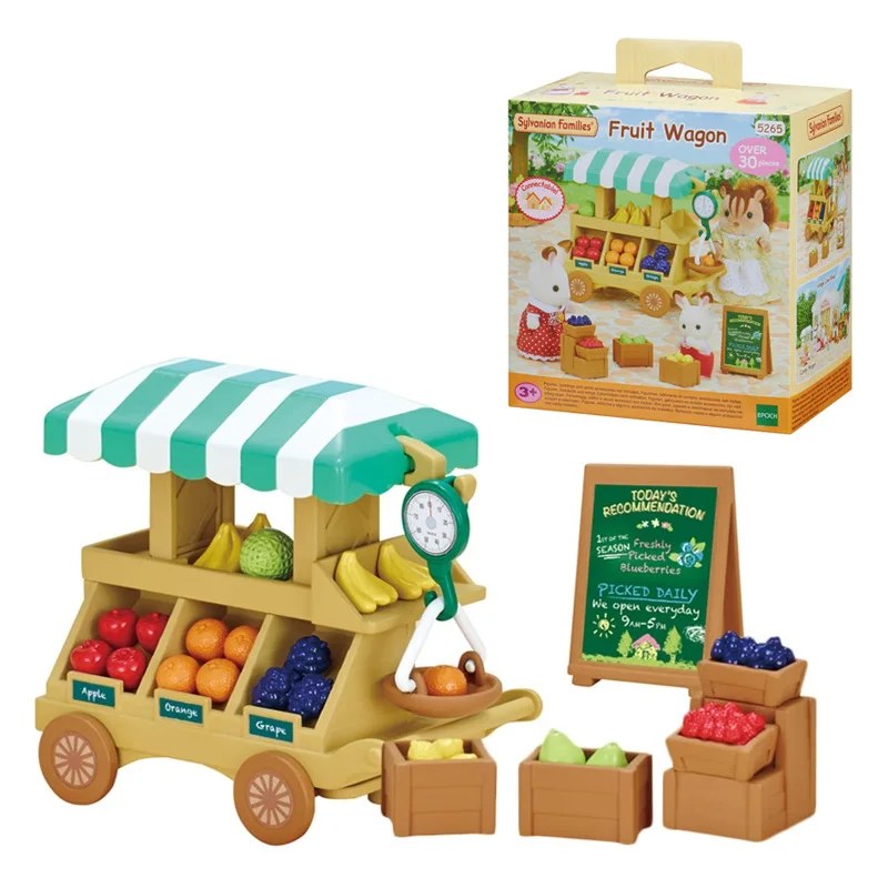Sylvanian Family Fruit Wagon Lollipop украшение кукольный домик Playset более 30 штук #5265 без фигурки