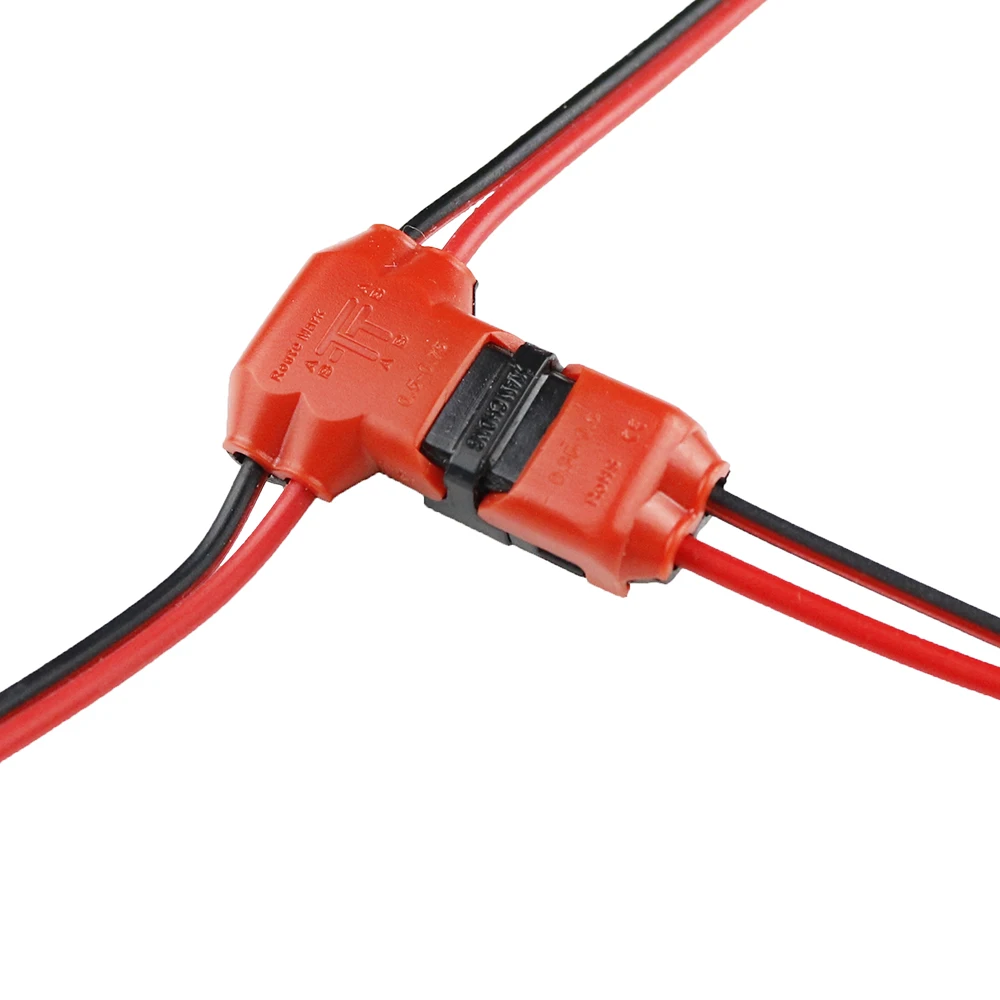 5 шт./лот т Т образный компактный соединитель провода 2 контактный разъем