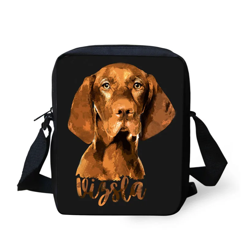 Z4123E Nopersonality милая собака vizsla принт школьный рюкзак черный 3d школьная сумка для мальчиков и девочек; Kawaii; Начальная школа Студент Дети Рюкзак Mochila - Цвет: Z4123E