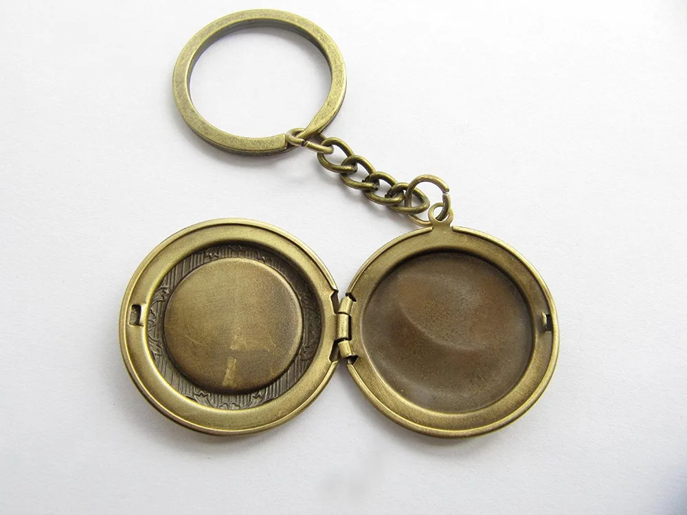 2 шт. оптовая продажа ~ Бронзовый Сатурн медальон брелок ювелирные изделия