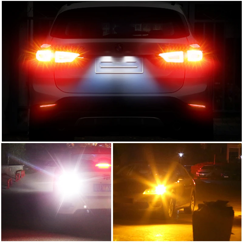1 шт. Автомобильные светодиодные лампы T15 T20 1156 BA15S P21W W16W 45SMD 4014|lamp white|lamp lamplamp led 4014 |