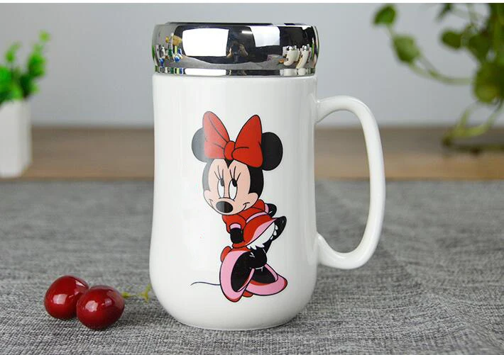 1 шт. керамическая кружка для чая и кофе с Микки Минни лучший рождественский
