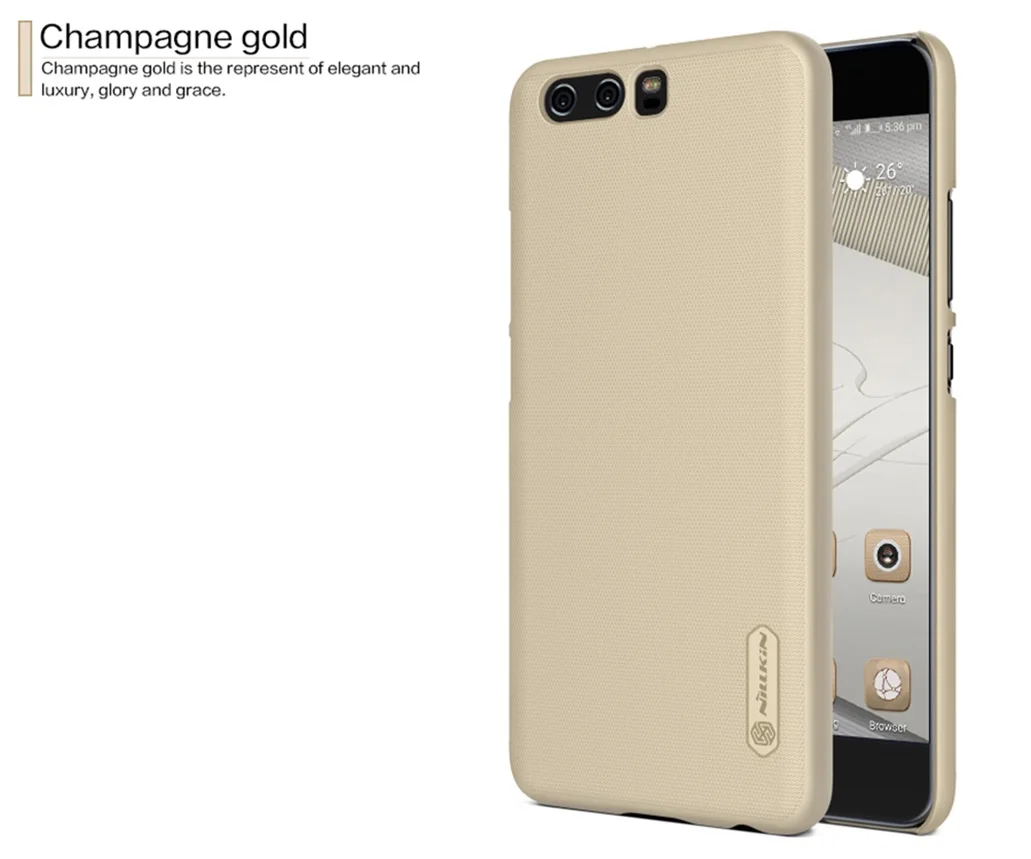 Чехол для Huawei P10 P10+ Plus чехол Nillkin супер матовый защитный Жесткий ПК Защита задней крышки черный чехол для телефона для Huawei P10 Plus