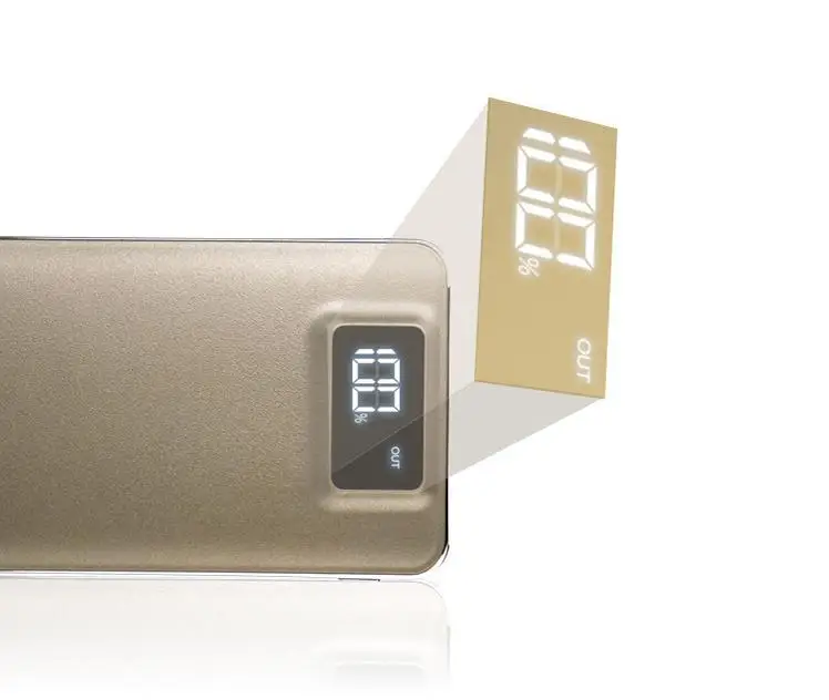 Внешний аккумулятор SUOZUN для мобильных телефонов ультратонкий цифровой