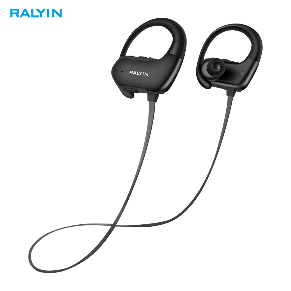 Ralyin Спортивные bluetooth Наушники bluetooth 5,0 водонепроницаемые беспроводные наушники с шумоподавлением стерео беспроводные наушники