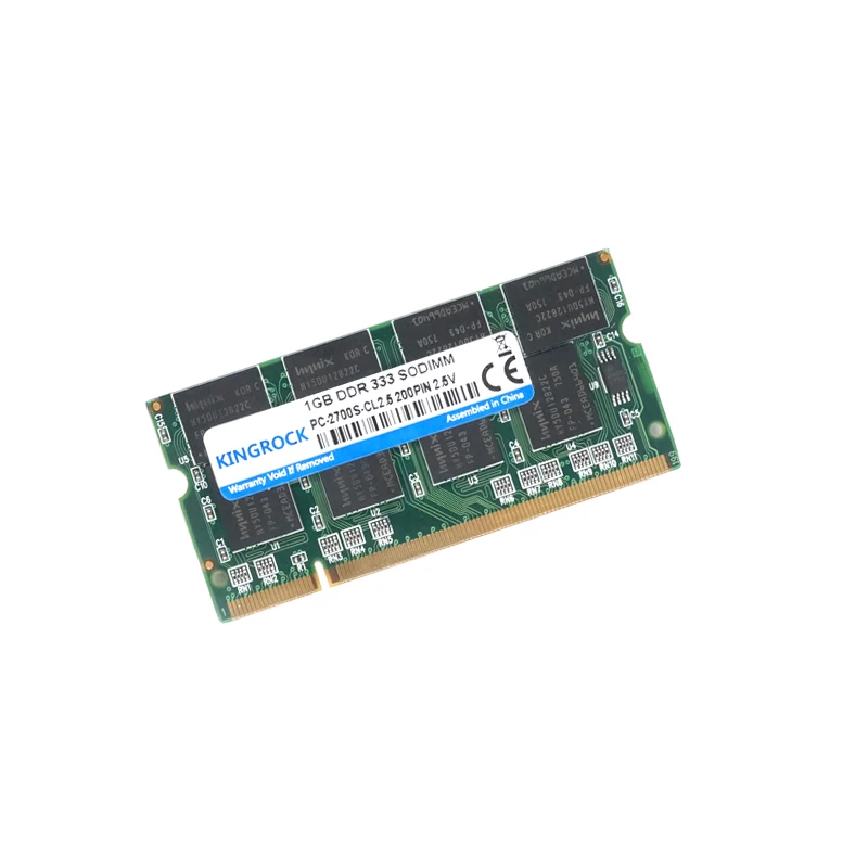 Kingrock новый герметичный DDR 333/PC 2700 1 г ноутбука Оперативная память