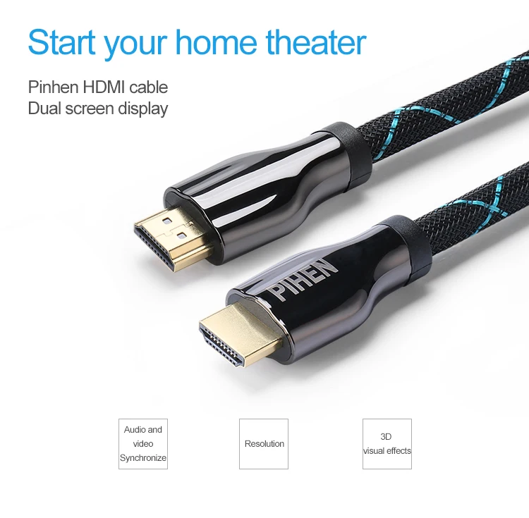 HDMI Convention кабель к 2 0 4k 3D 60FPS для HD LCD TV ноутбука PS3 проектор Ordinat Apple xbox 360|Кабели HDMI| |