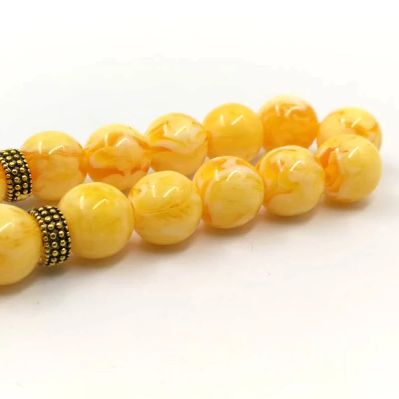 Новое поступление значок Катара из смолы Tasbih 33 66 99 шариков мусульманский мибаха