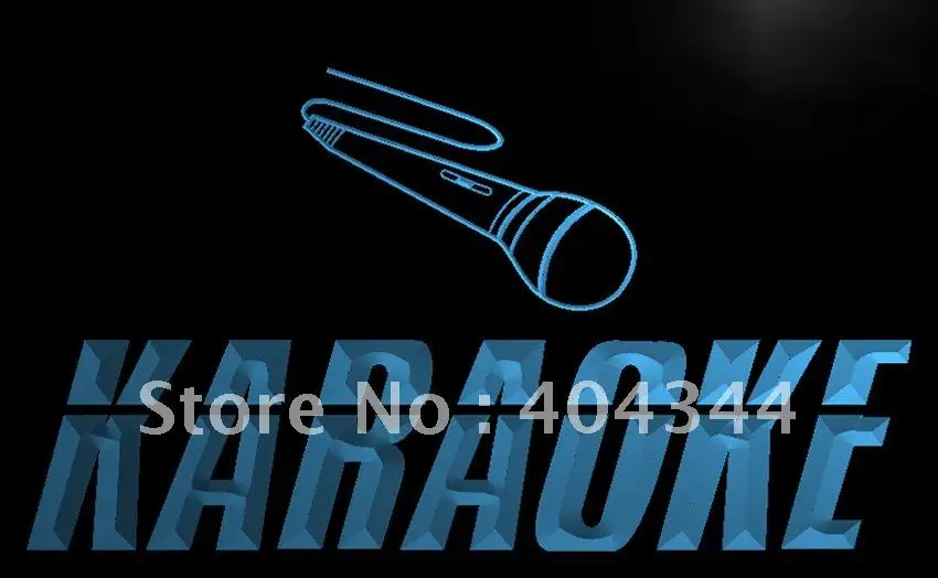 LB099-открытый караоке-бокс кафе бар Паб NR светодиодный неоновый светильник