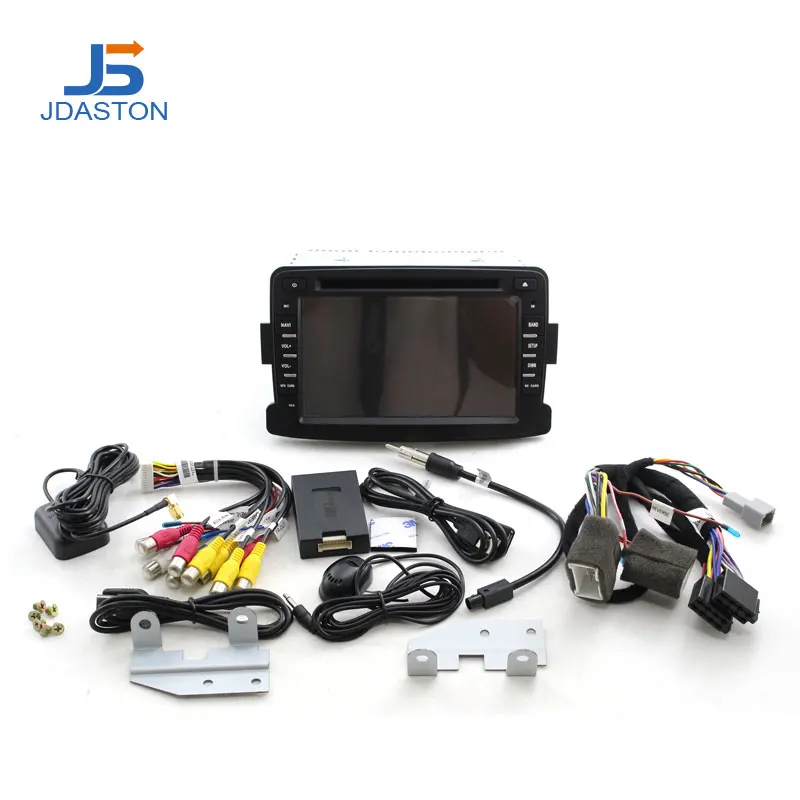 JDASTON Android 10 0 автомобильный DVD плеер для RENAULT Dacia Duster Logan WIFI мультимедийный GPS