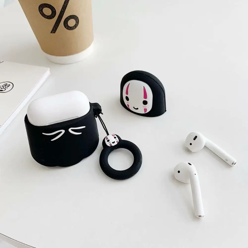 Чехол для Apple Airpods 1 2 с 3d изображением персонажа мультфильма Тоторо|Аксессуары