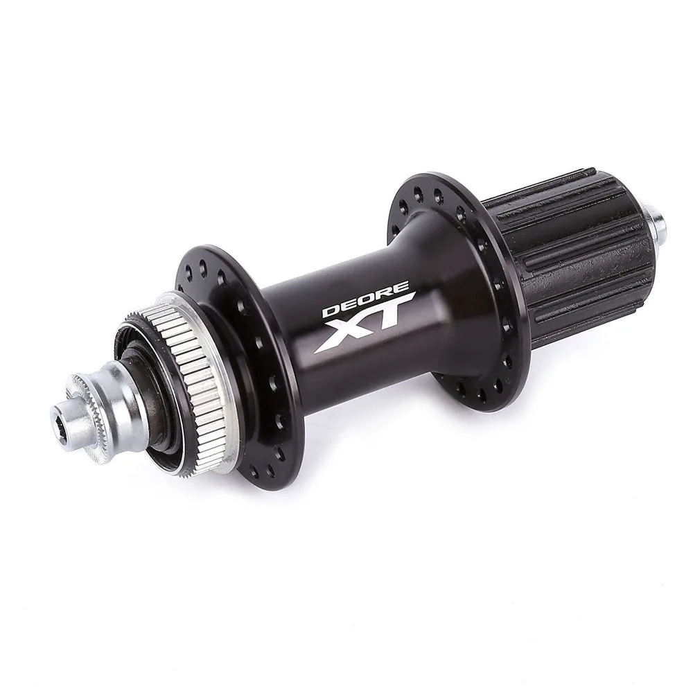 Shimano XT M8000 M775 передний задний велосипед MTB Центральный замок концентратор с быстроразъемным шампуром 32H черный 8s 9s 10s 11s