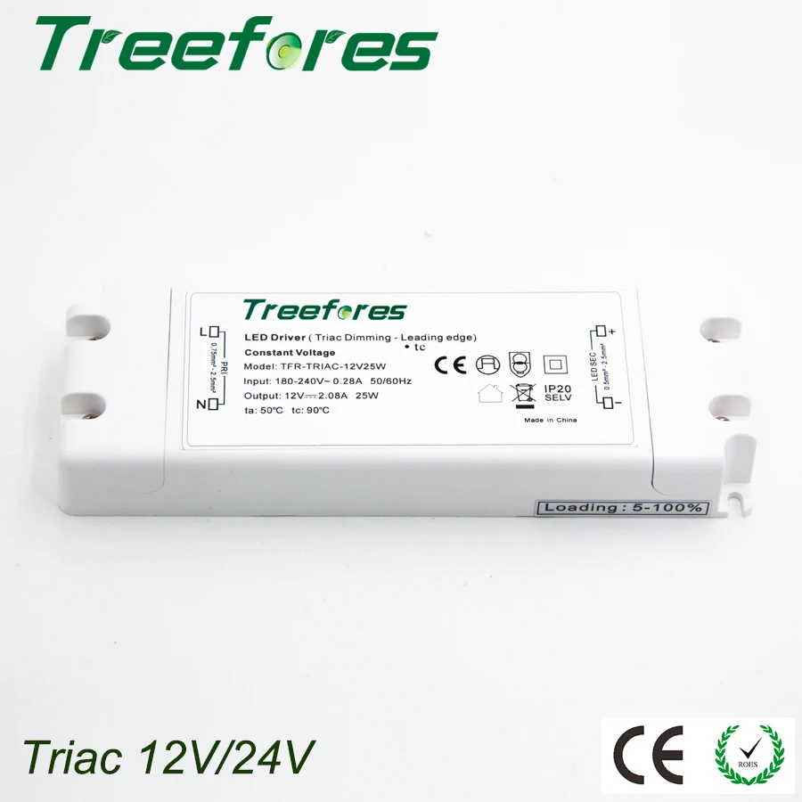 CE UL 30 Вт 60 80 100 120W 150W 200W 300W AC к DC 12V 24V Triac затемнения Мощность Suppply ведущих & пробный