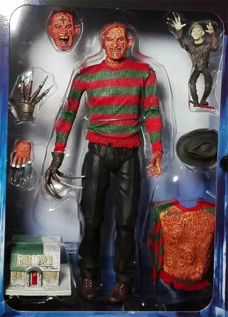 Фигурка NECA Freddy Krueger игрушечная кукла рождественский подарок для детей | Игрушки и