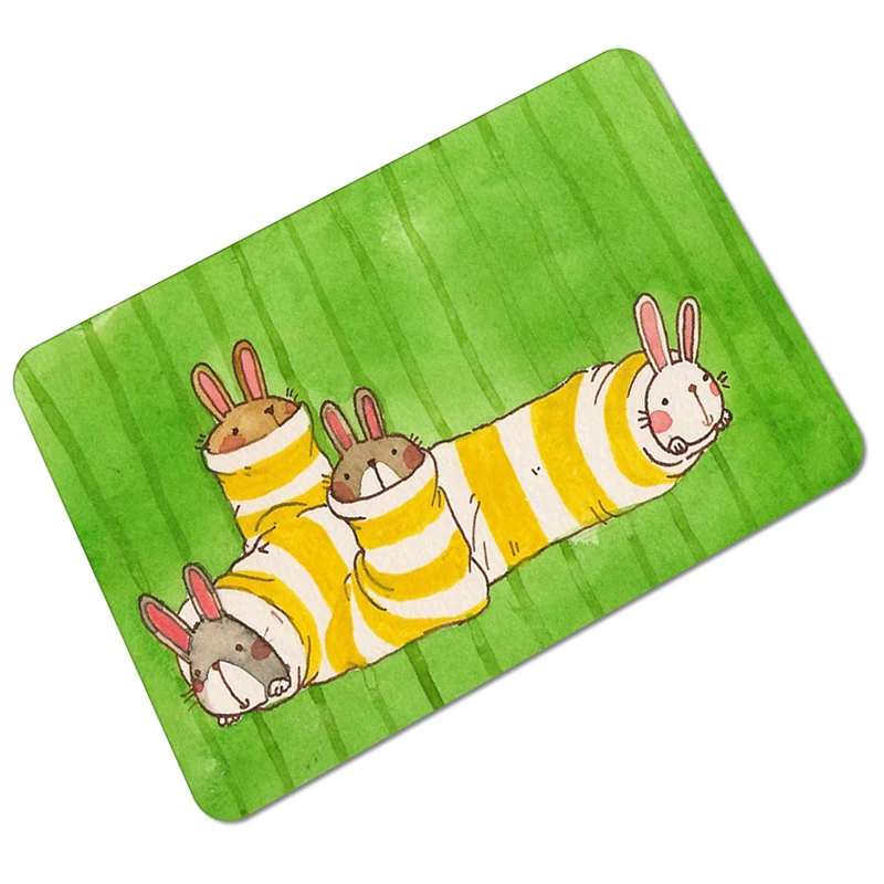 Zeegle кошка коврик нескользящий для прихожей Впитывающий Коврик Кухня ванной и