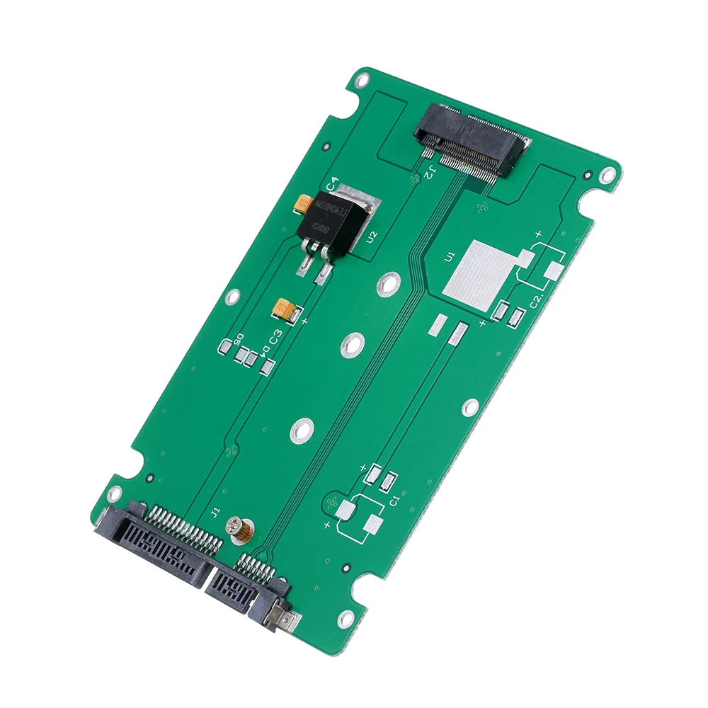 NGFF M.2 SSD к 22Pin SATA III адаптер конвертер с 2 5 ''SSD корпус 2280 2260 2242 SSD|Корпус жесткого