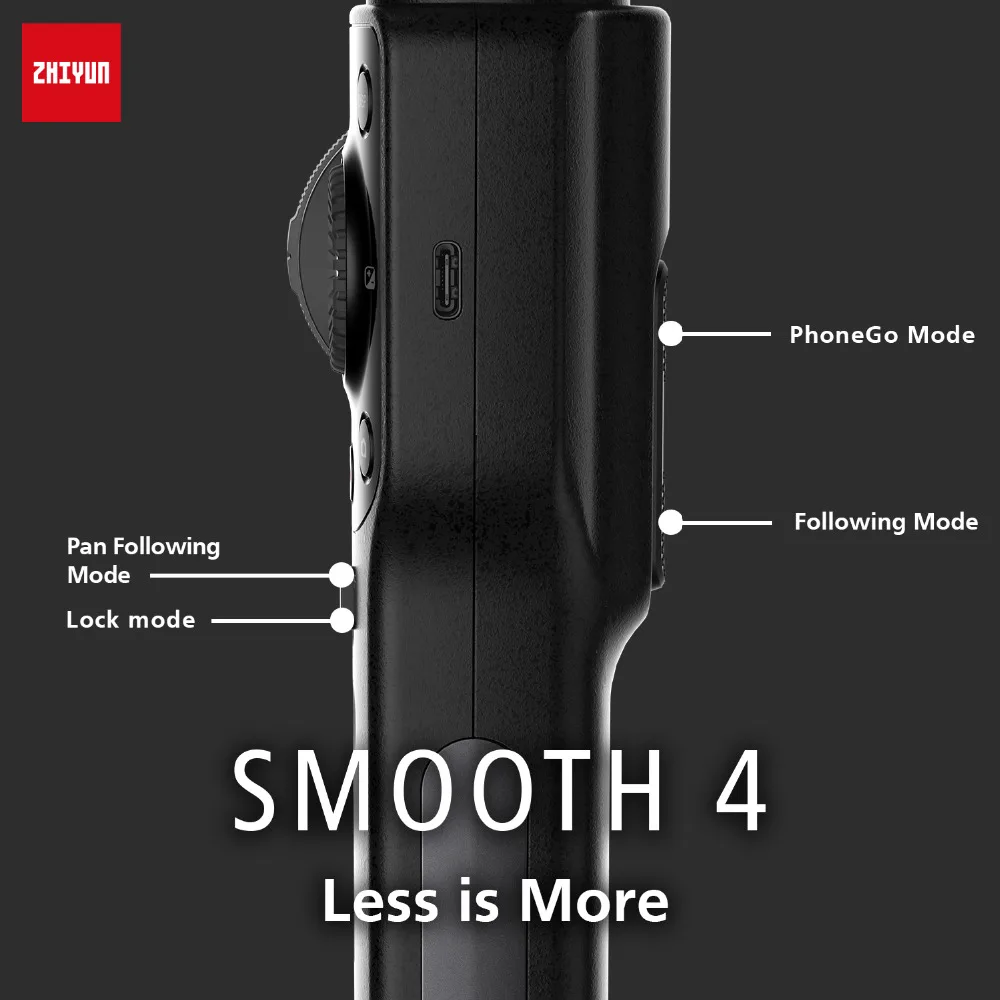 Zhiyun Smooth 4 смартфон 3 оси gimbal стабилизатор мобильный видео Steadicam для iphone/Android Экшн-камера VS Smooth Q Vilta M