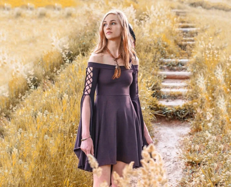 Женское вечернее Асимметричное мини-платье с вырезом лодочкой и Расклешенным